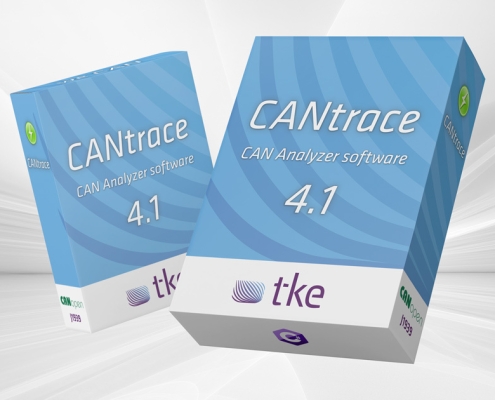 CANtrace 4.1 CAN bus Analyzer software