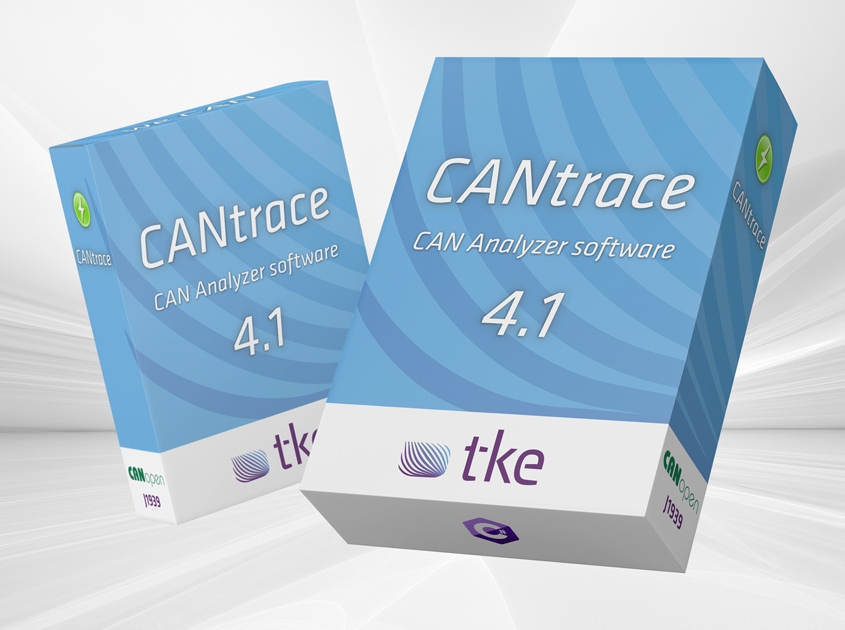 CANtrace 4.1 CAN bus Analyzer software